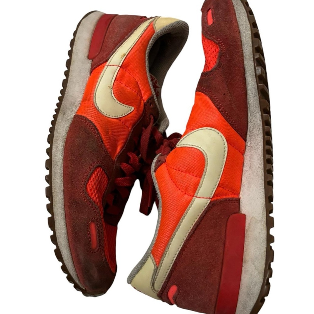 Nike Air Vortex Internationalist Orange Crimson Red Shoes View 2